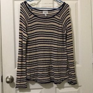 Lark & Wolff striped light sweater